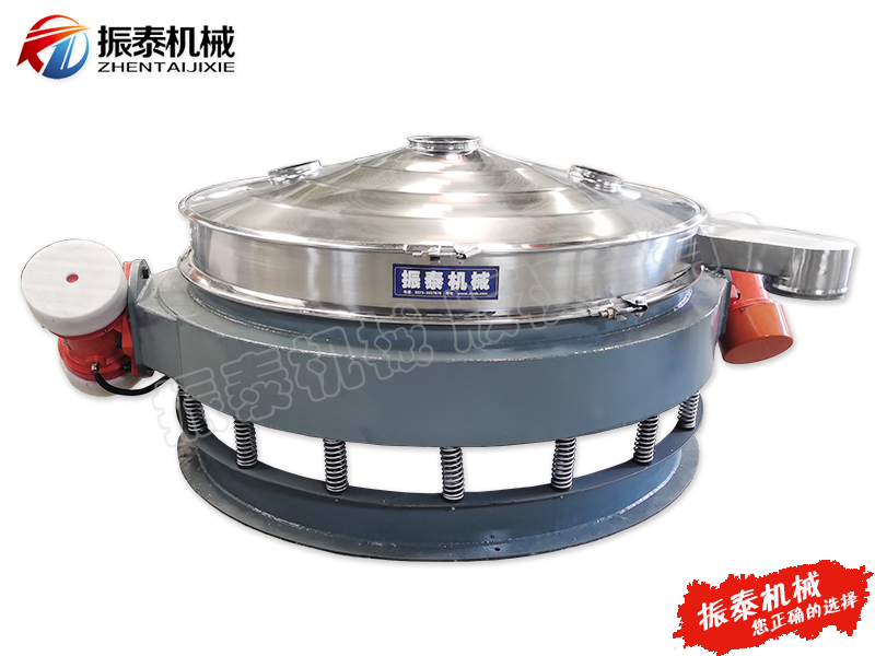 PVC钙粉混合物直排振动筛