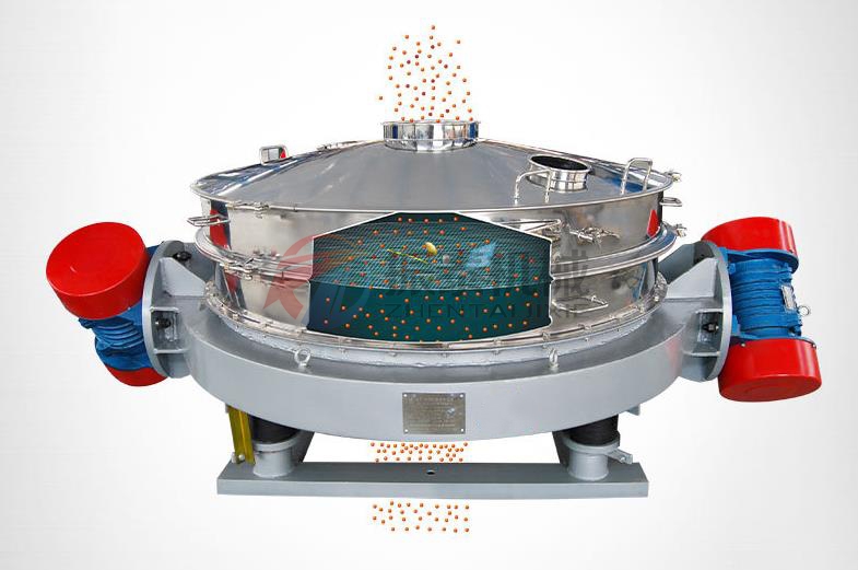 直排式振动筛工作原理