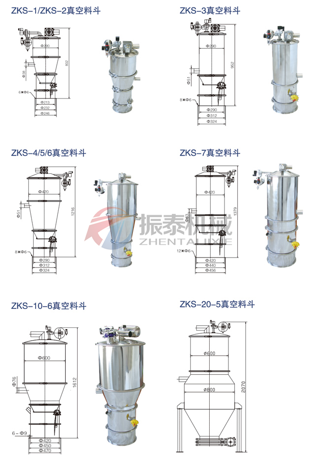 真空加料机详细型号