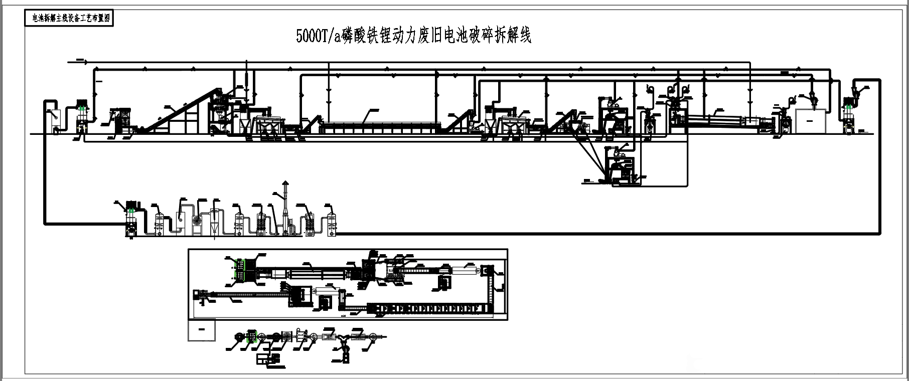  废旧电池破碎料直线振动筛图纸