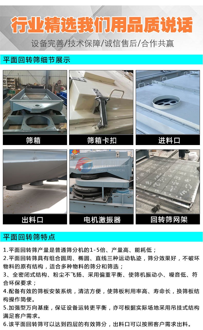 平面回转分级筛行业精选