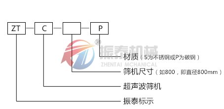 石墨粉超声波振动筛型号说明